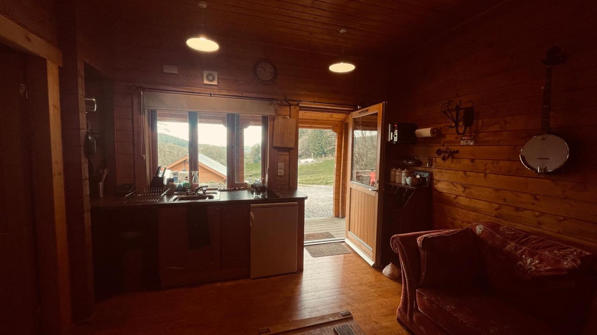 Blossom Cabin - Little Log Cabin In Wales Newtown  Exterior foto